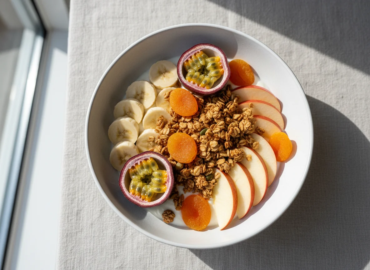 Fruit and Granola Bowl with Yogurt photo