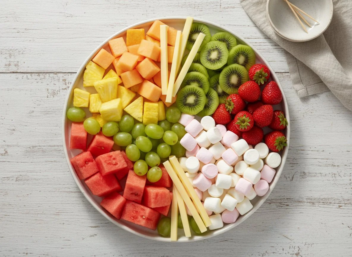 Fruit and Marshmallow Platter photo