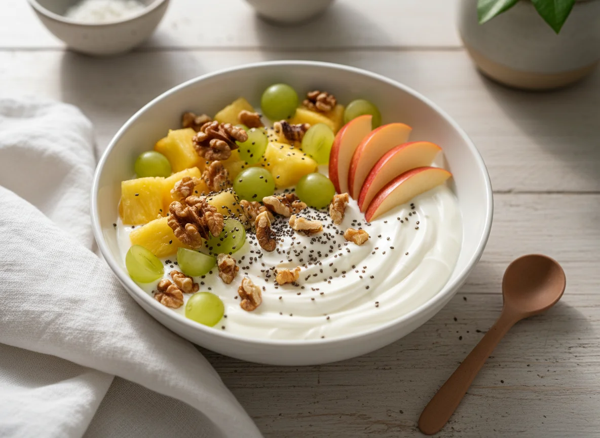 Fruit and Nut Yogurt Bowl photo