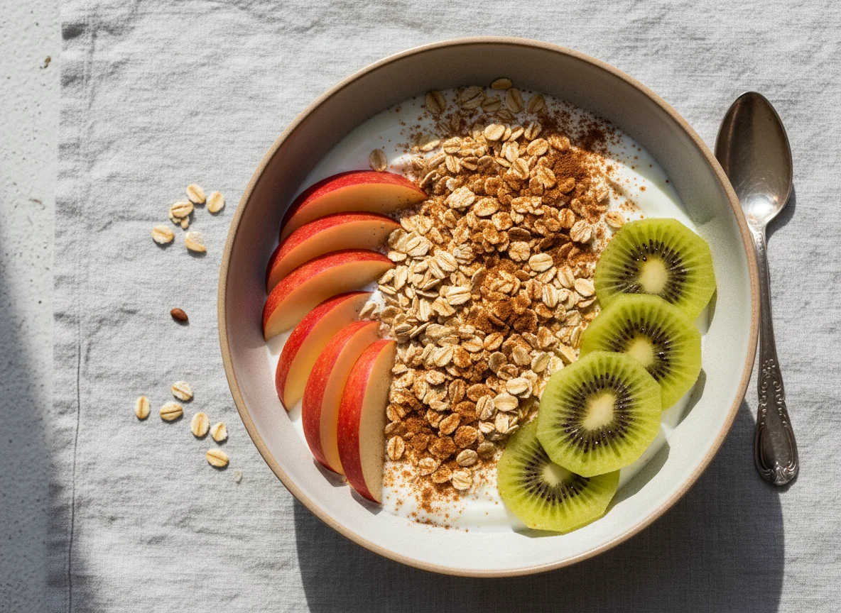 Fruit and Oat Yoghurt Bowl photo
