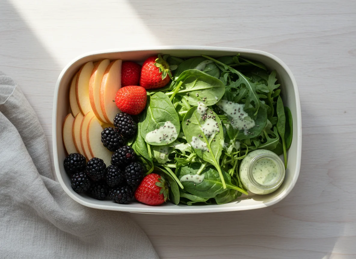 Fruit and Salad Lunchbox photo