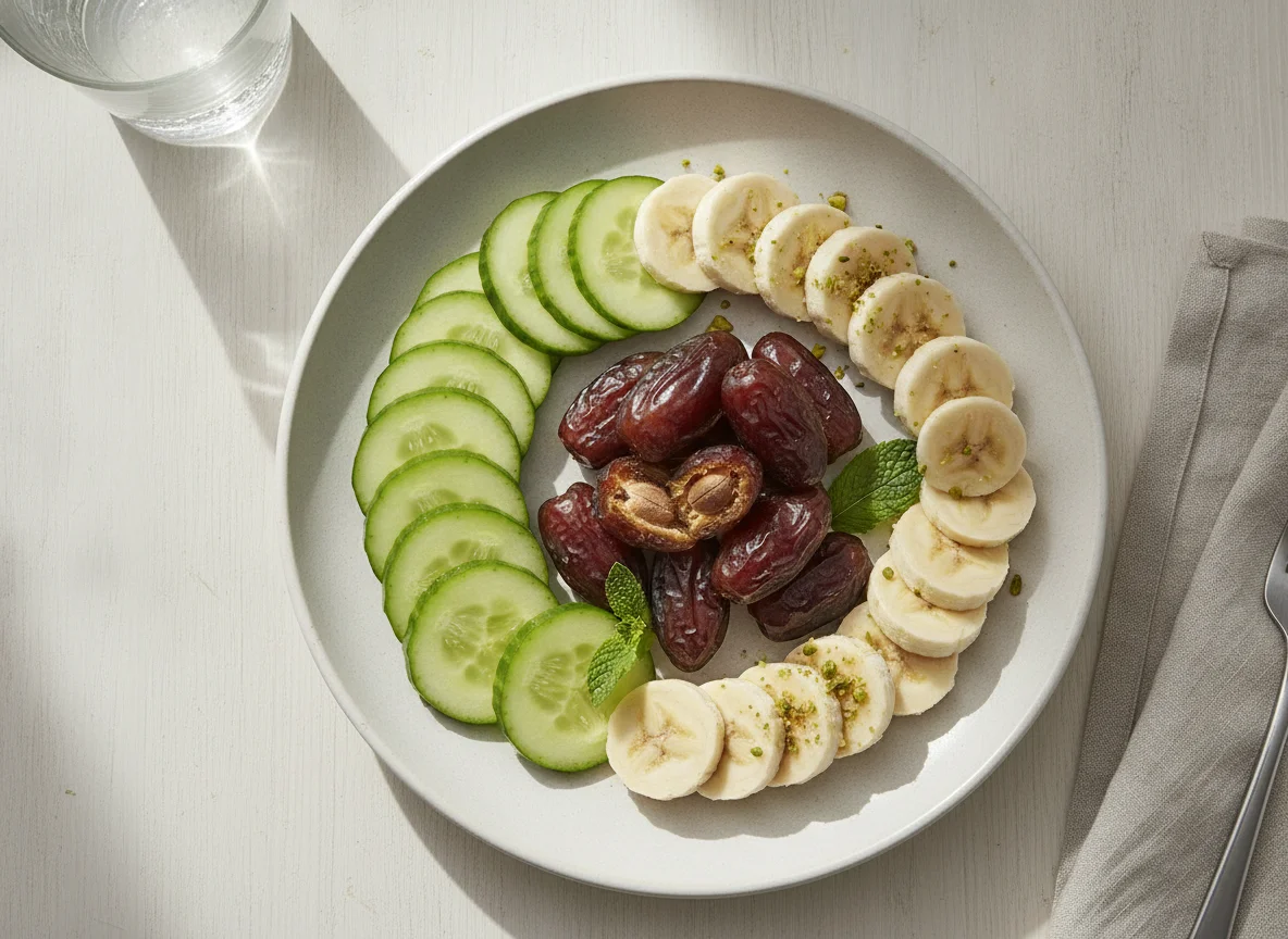 Fruit and Vegetable Plate photo