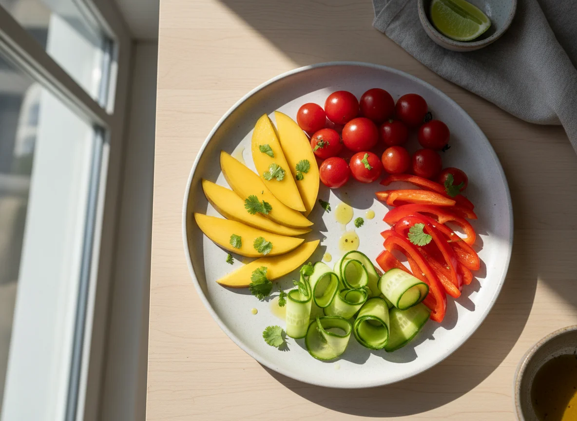 Fruit and Vegetable Snack photo