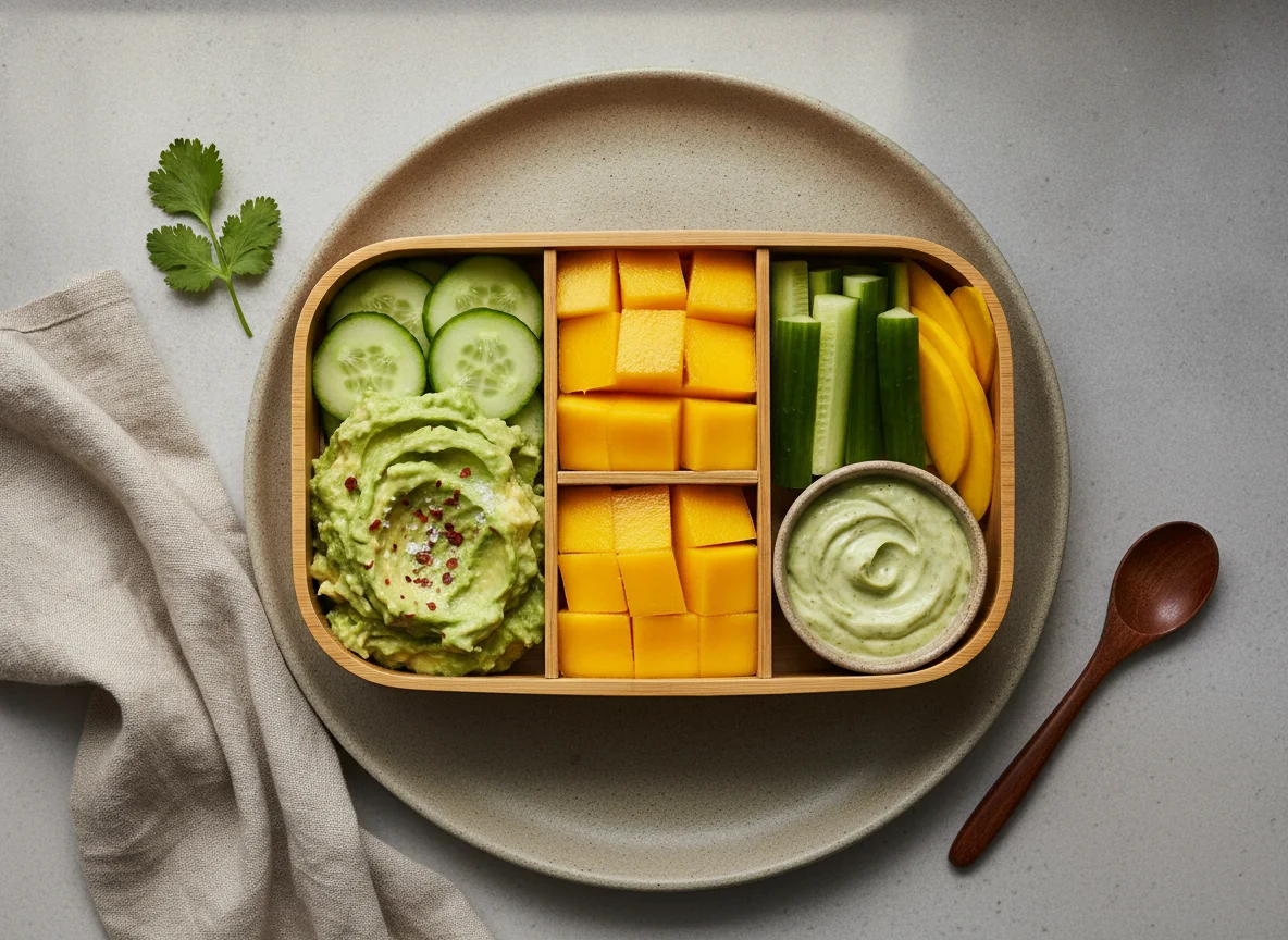 Fruit and Vegetable Snack Box photo