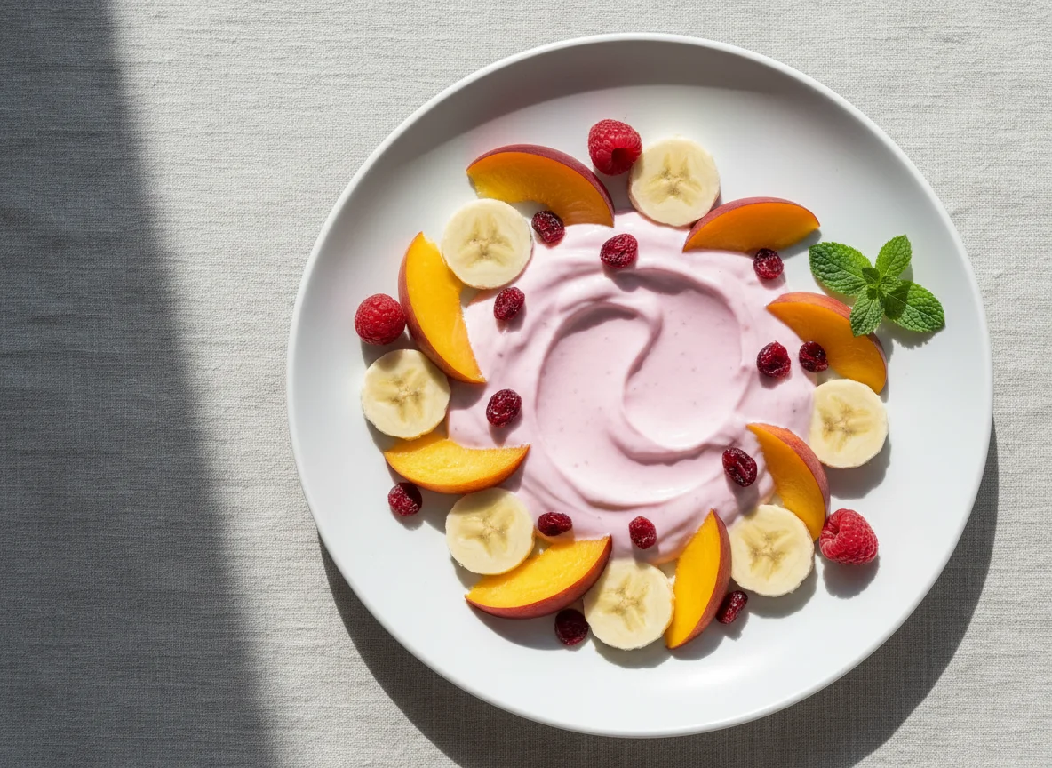 Fruit and Yogurt Snack photo