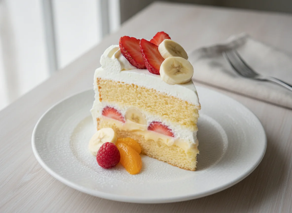 Fruit Cream Cake photo