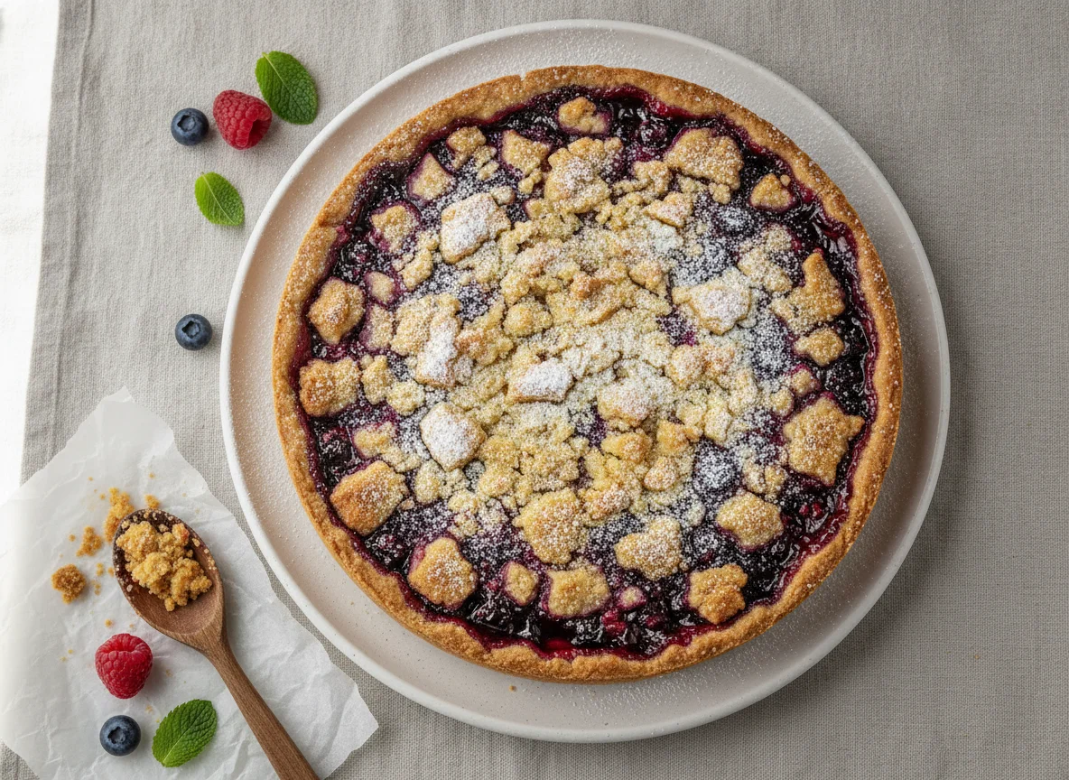 Fruit Crumble Tart photo