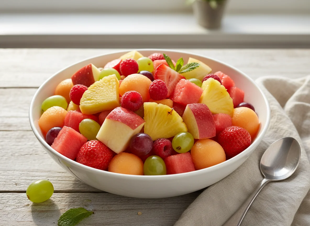 Fruit Salad with Apple photo
