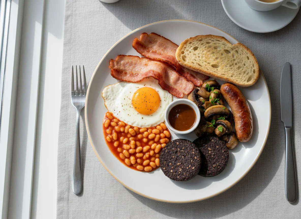 Full English Breakfast Plate photo