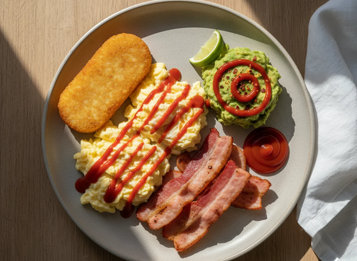 Full English Breakfast Style Plate photo
