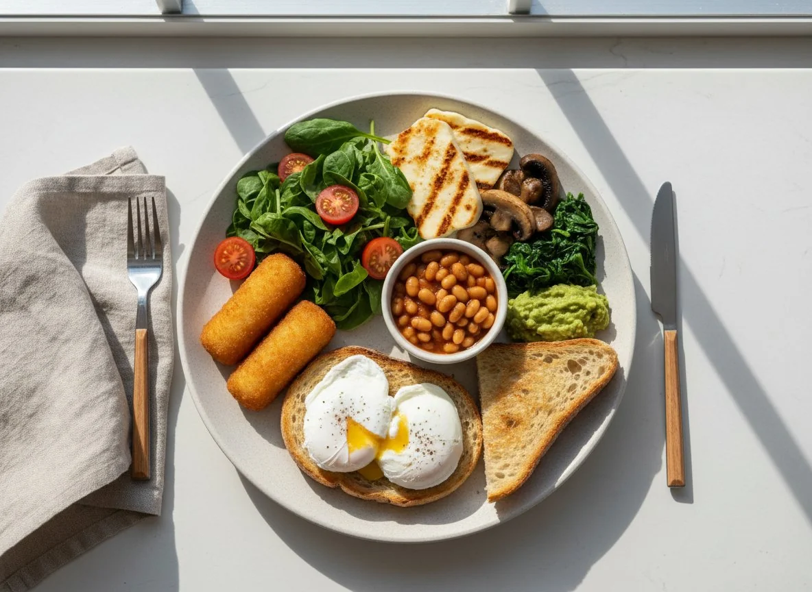 Full Vegetarian Breakfast photo