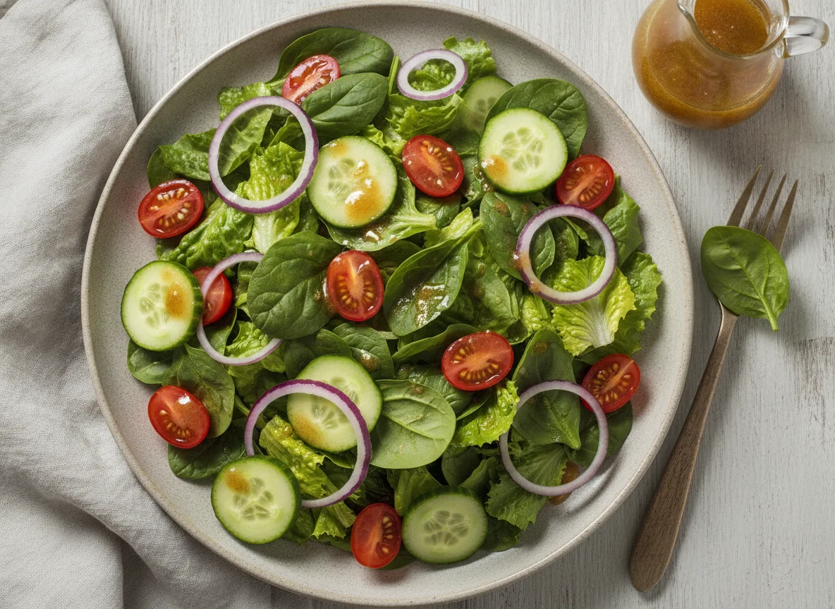 Garden Salad with Vinaigrette photo
