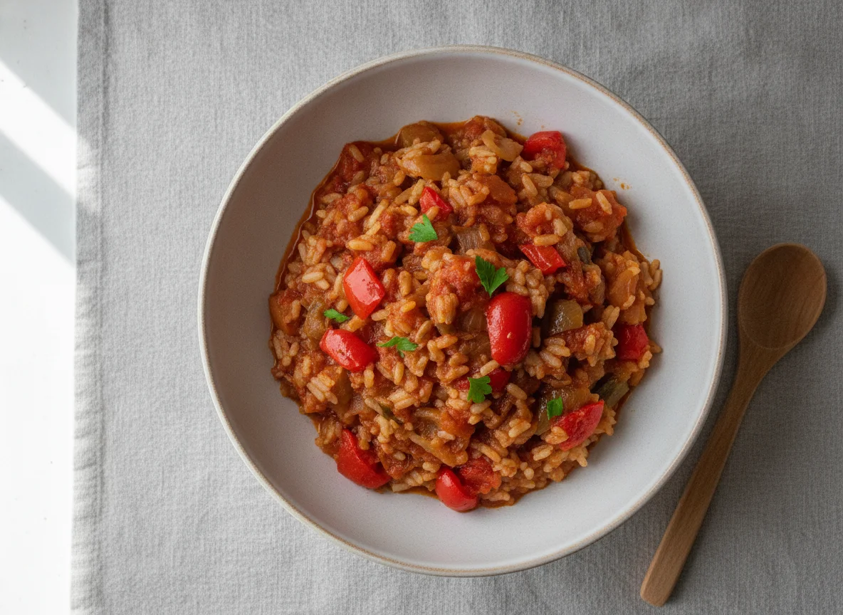 Ghiveci de legume cu orez photo
