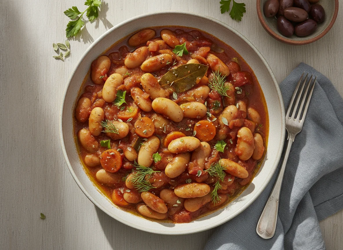 Gigantes Plaki (Greek Giant Beans) photo