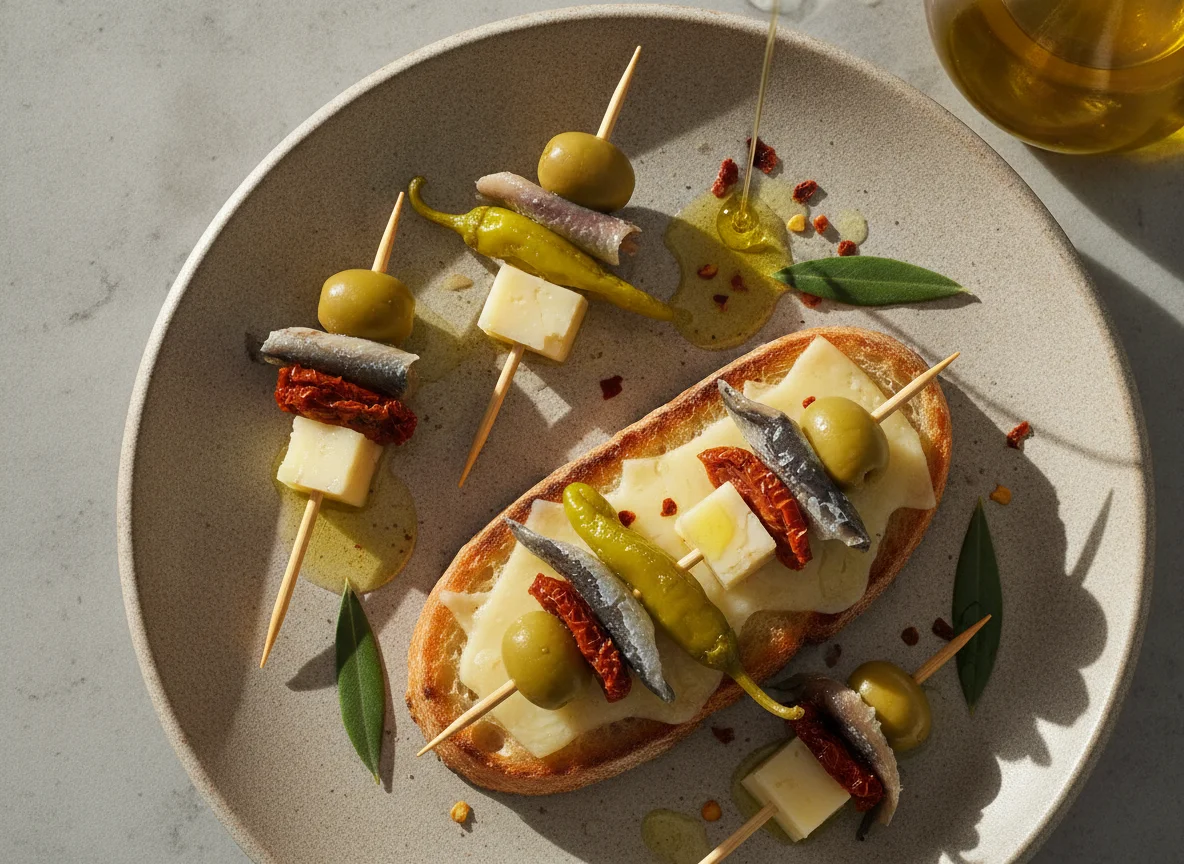 Gilda and Cheese Pintxos photo