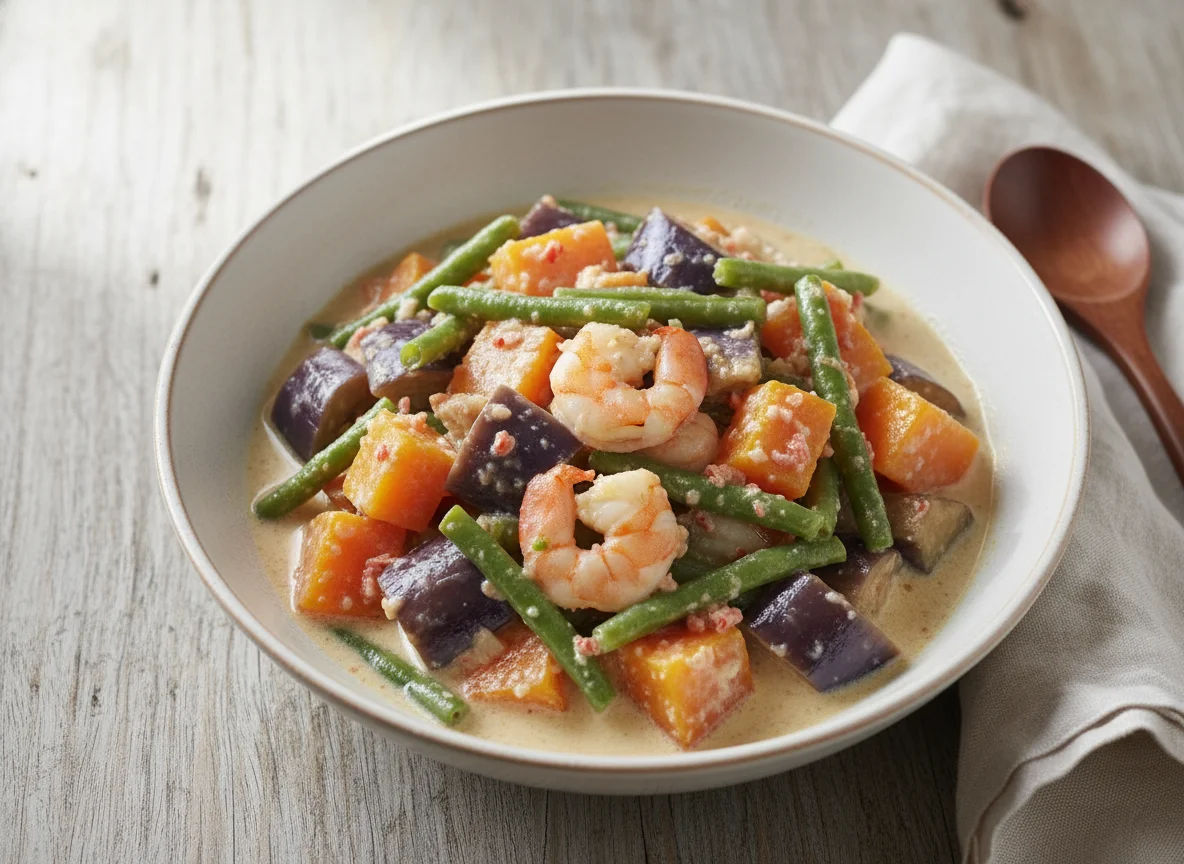 Ginataang Gulay (Vegetables in Coconut Milk) photo