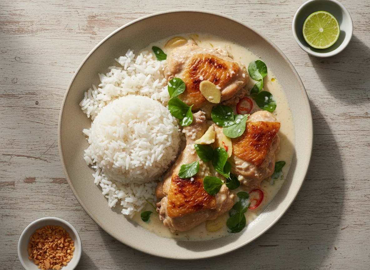 Ginataang Manok with Rice photo