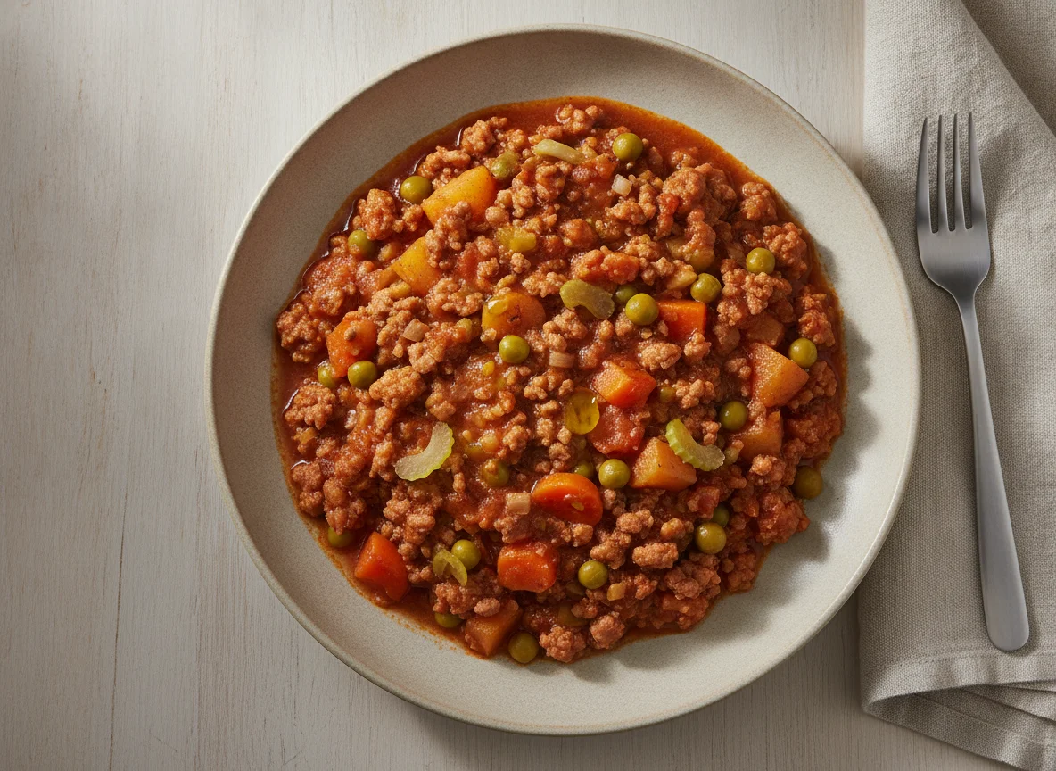 Giniling (Filipino Ground Pork Stew) photo