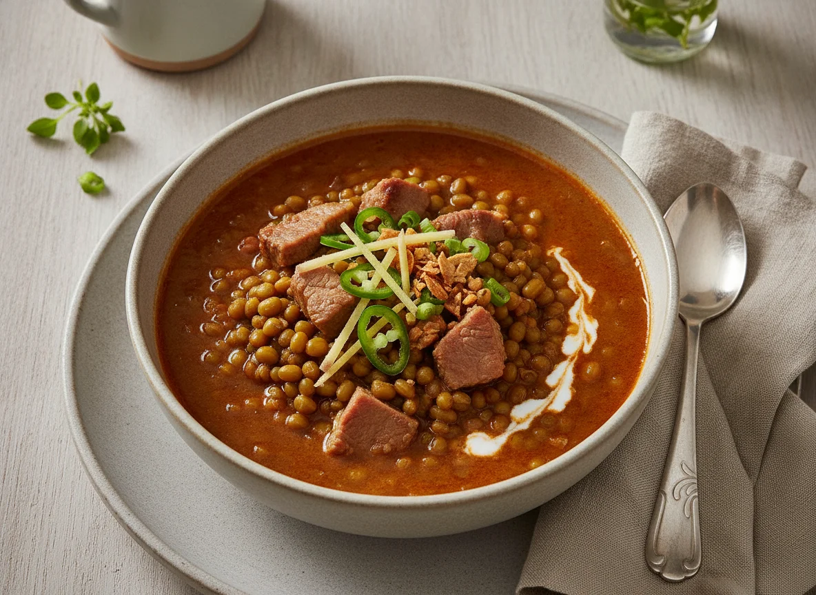 Ginisang Munggo with Pork photo