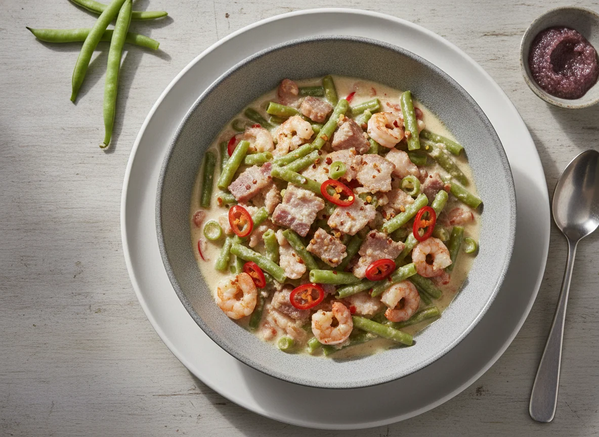 Gising-gising (Green Beans in Coconut Milk) photo