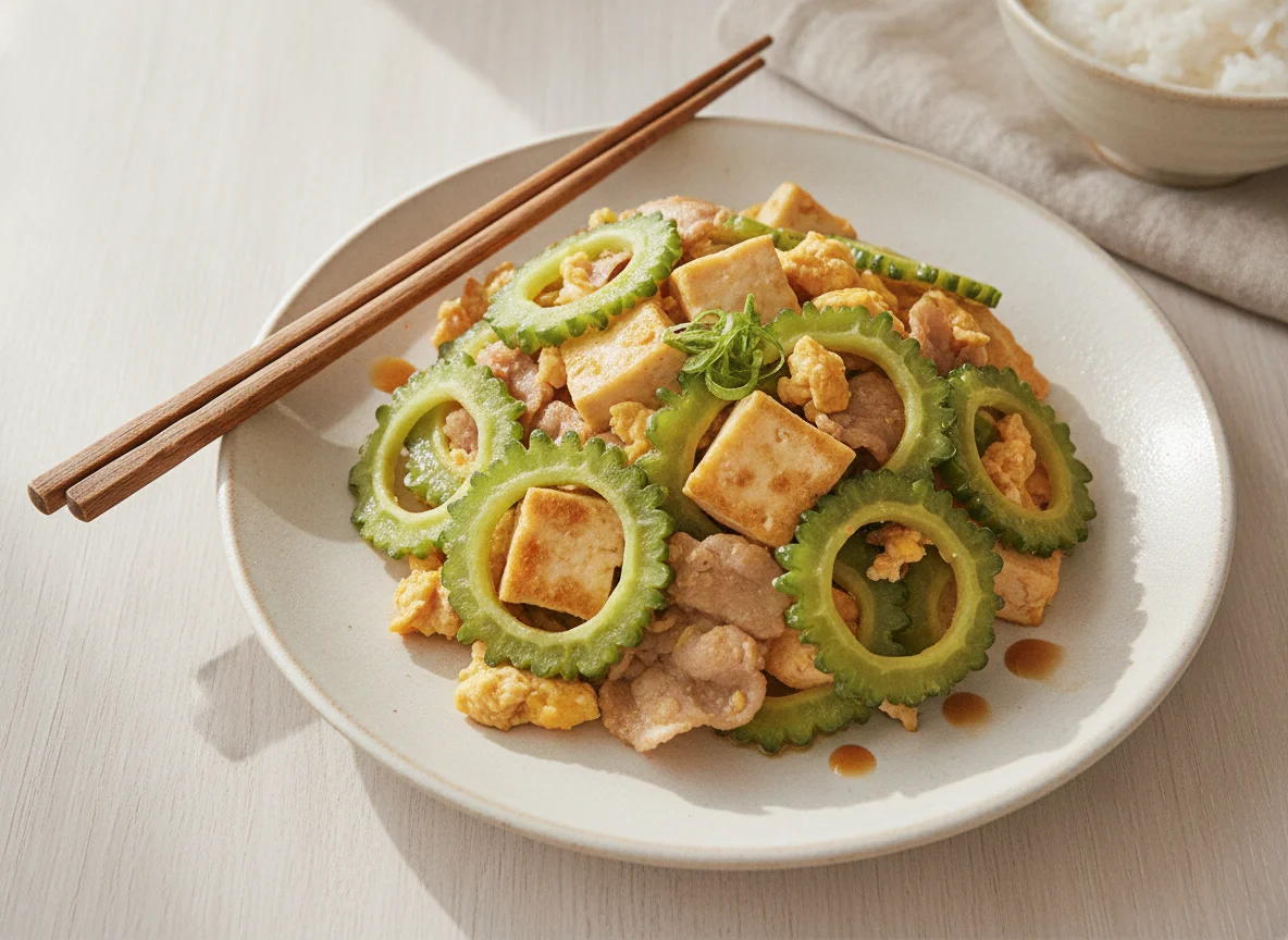 Goya Chanpuru (Bitter Melon Stir-fry) photo