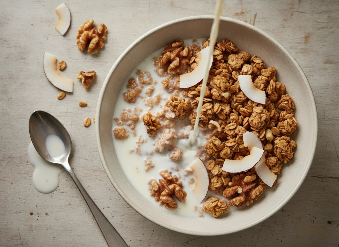 Granola with Walnuts and Coconut photo