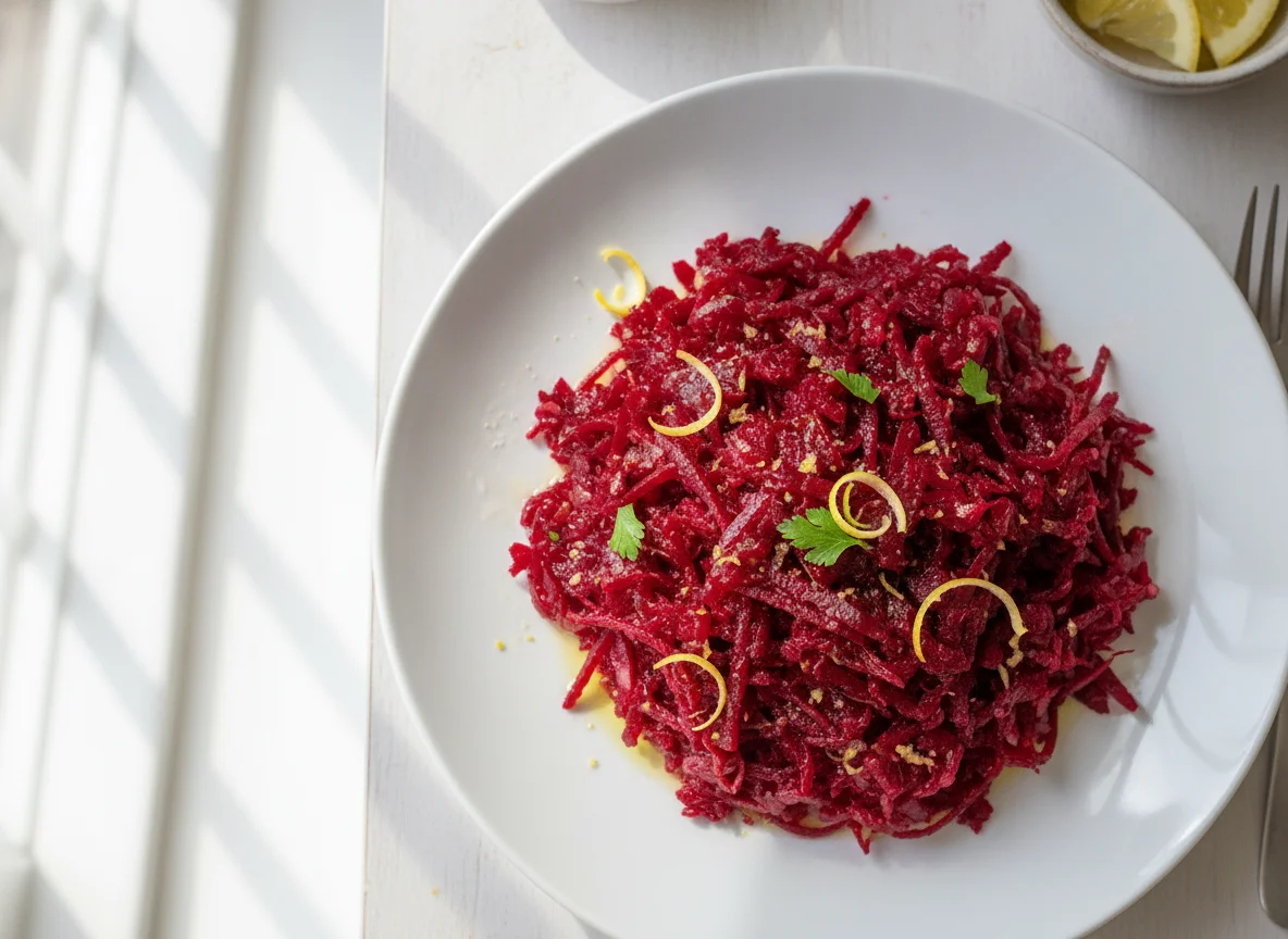 Grated Beetroot Salad photo