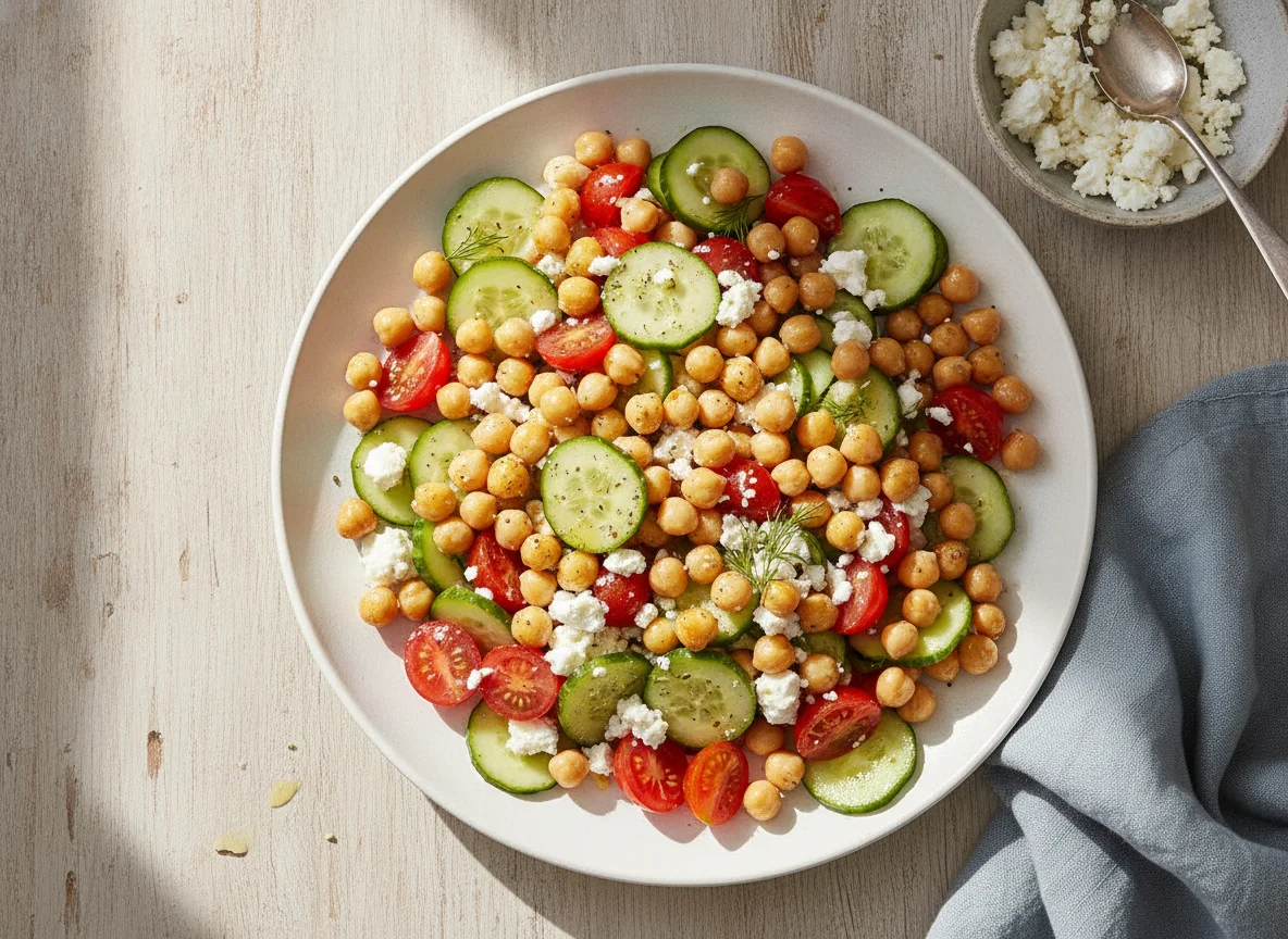 Greek Chickpea Salad photo