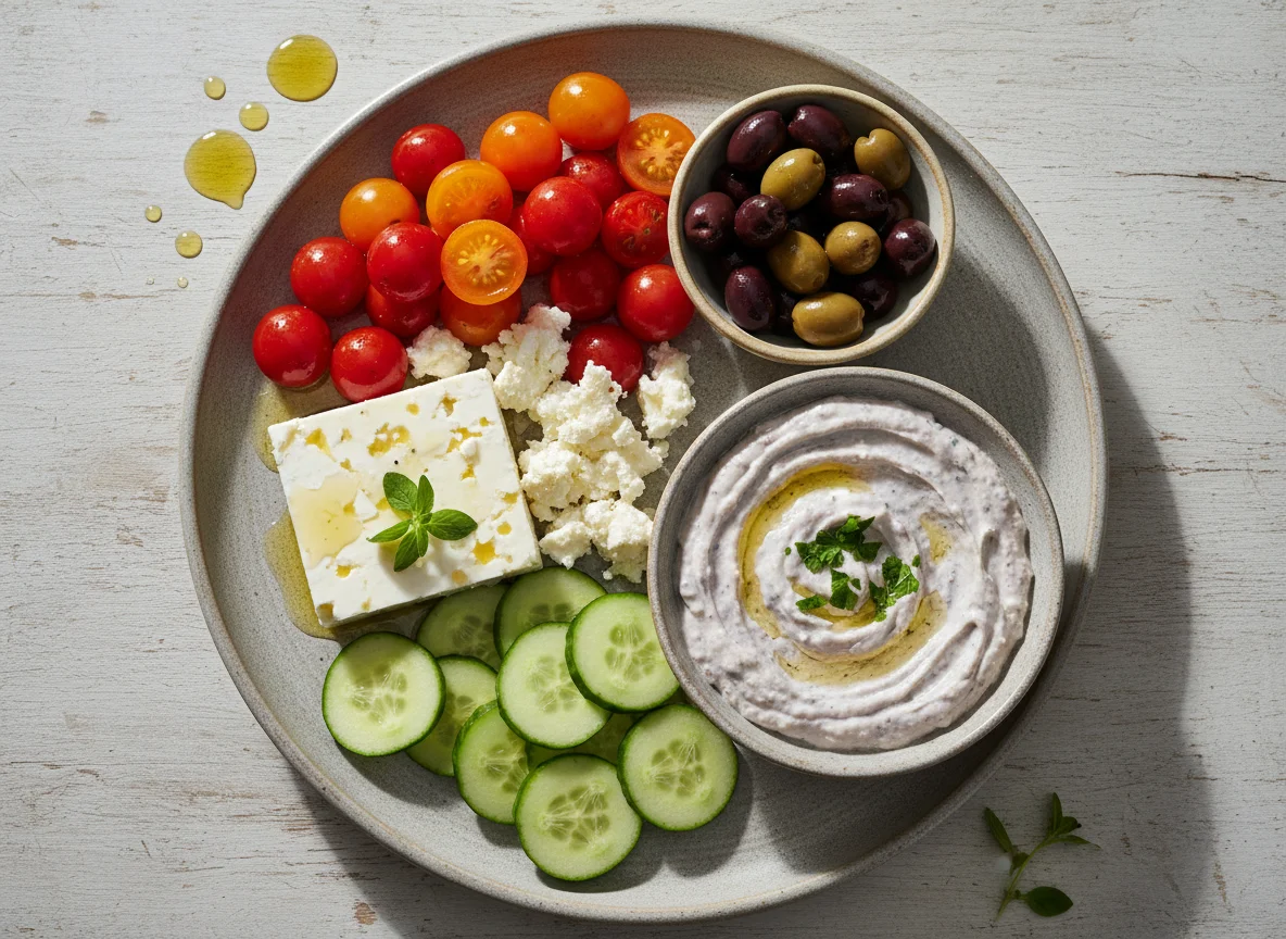 Greek Mezze Platter photo