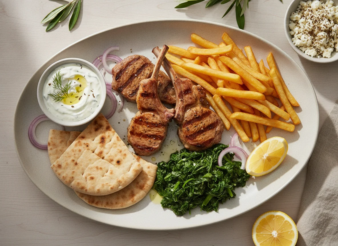 Greek Mixed Grill Platter photo