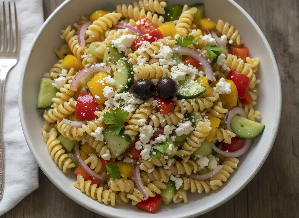 Greek Pasta Salad photo
