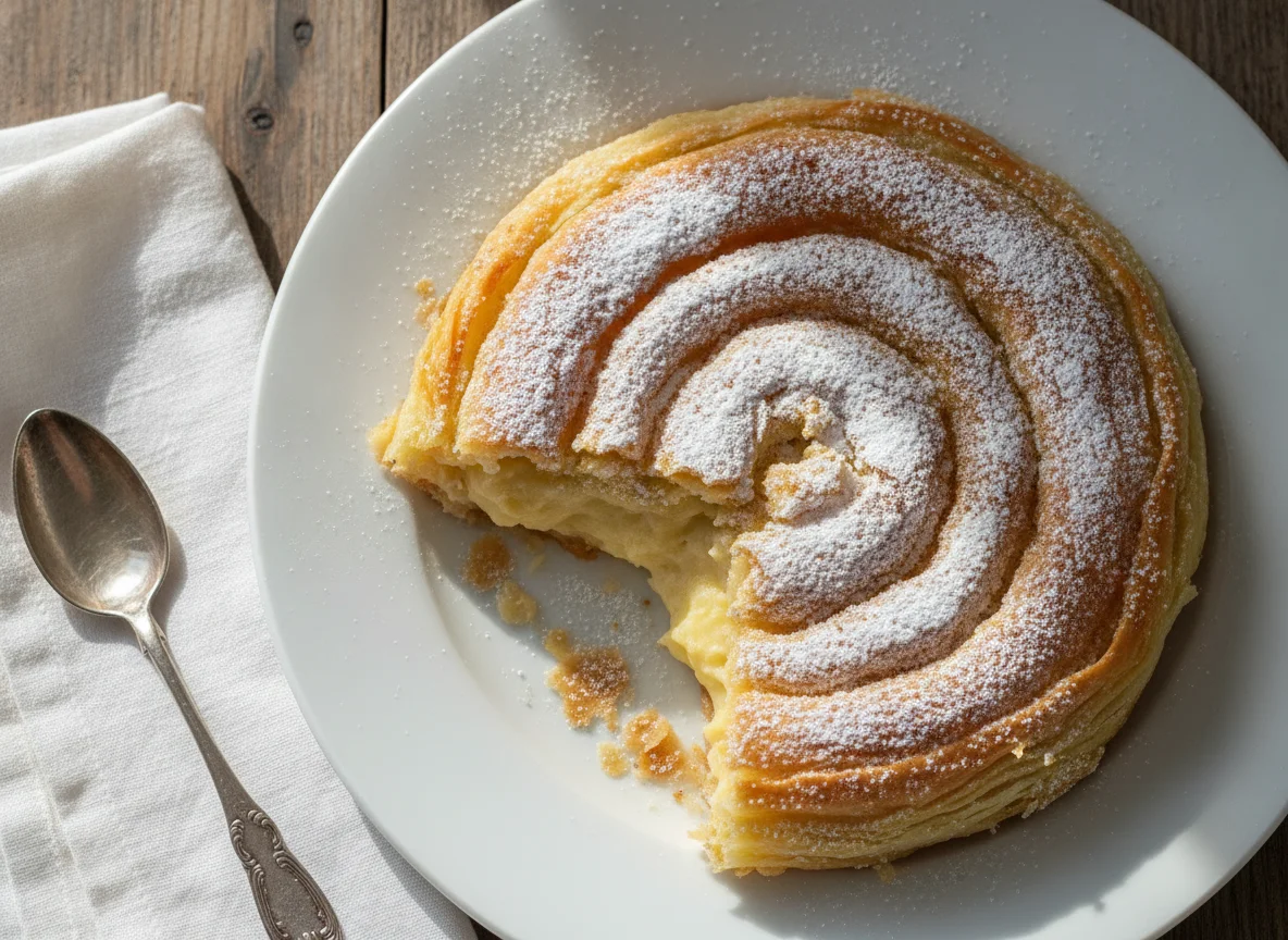 Greek Pastry (Bougatsa style) photo