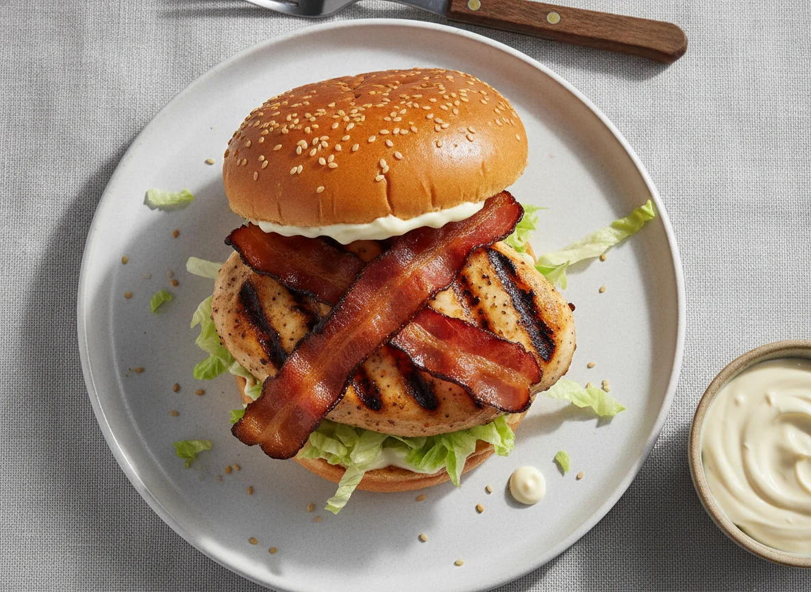 Grilled Chicken Bacon Sandwich photo
