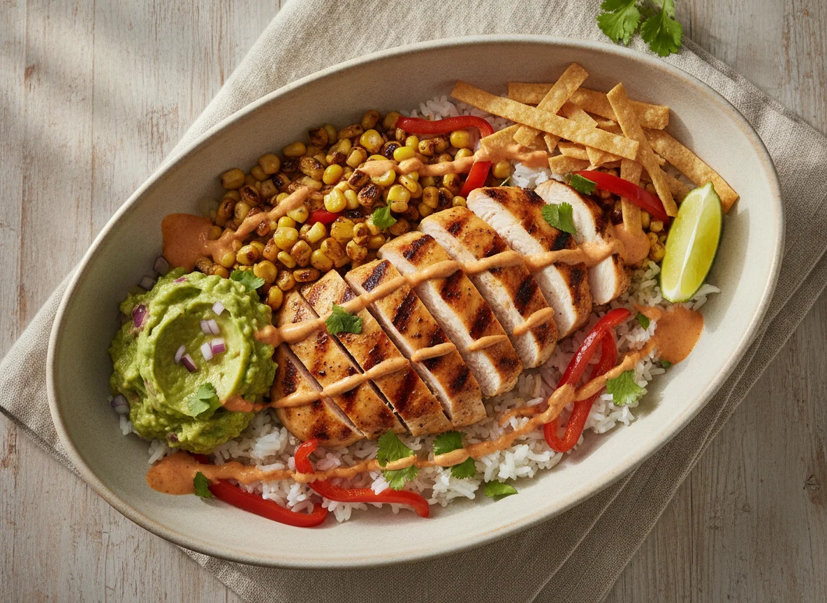 Grilled Chicken Burrito Bowl photo