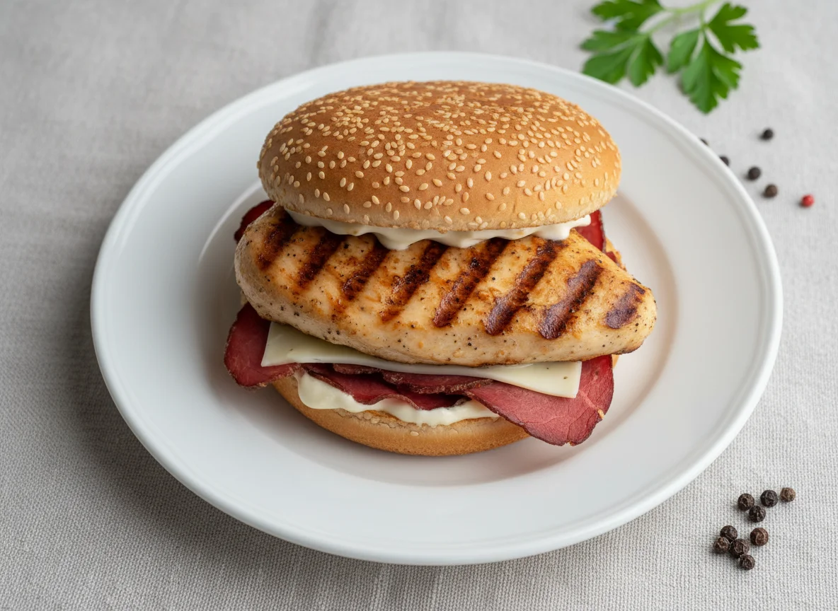 Grilled Chicken Sandwich with Suho Meso photo