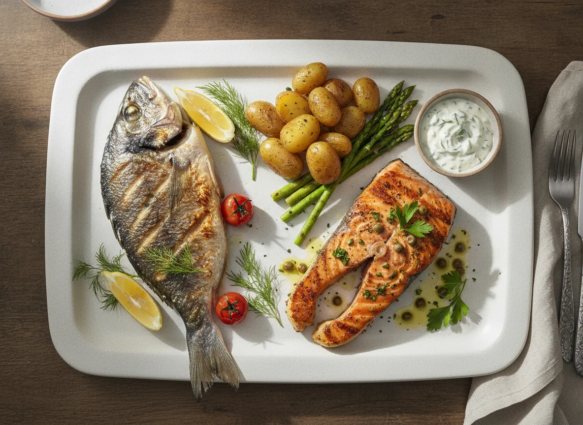 Grilled Fish Platter photo