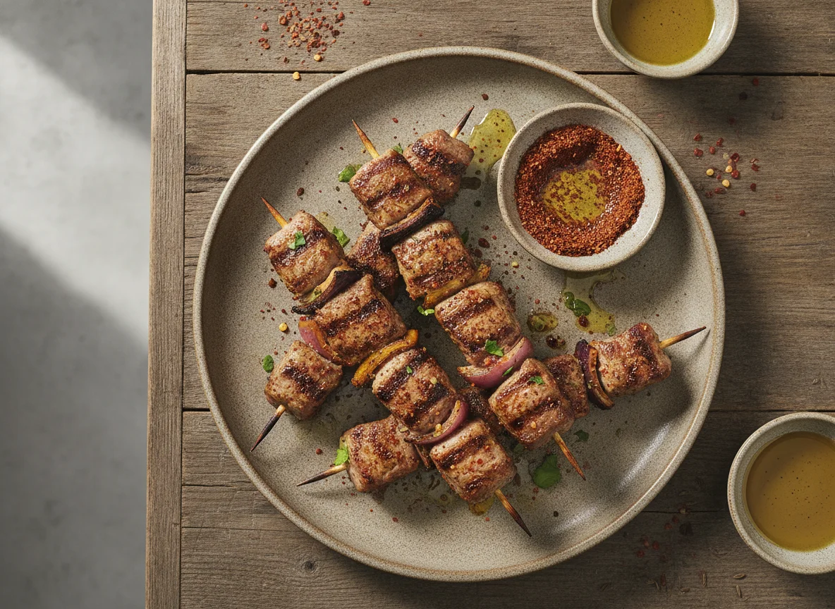 Grilled Lamb Skewer photo