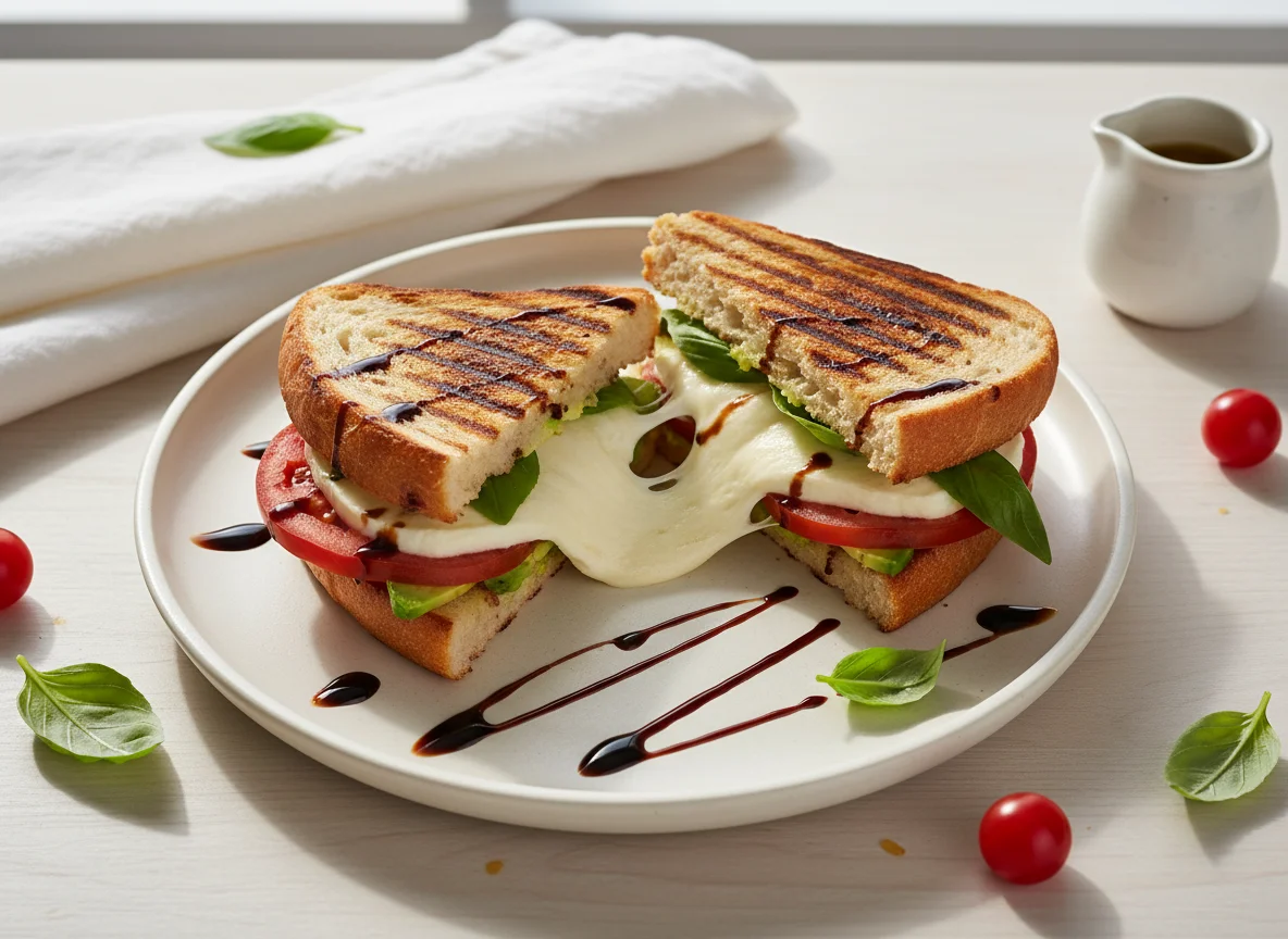 Grilled Mozzarella Sandwich photo
