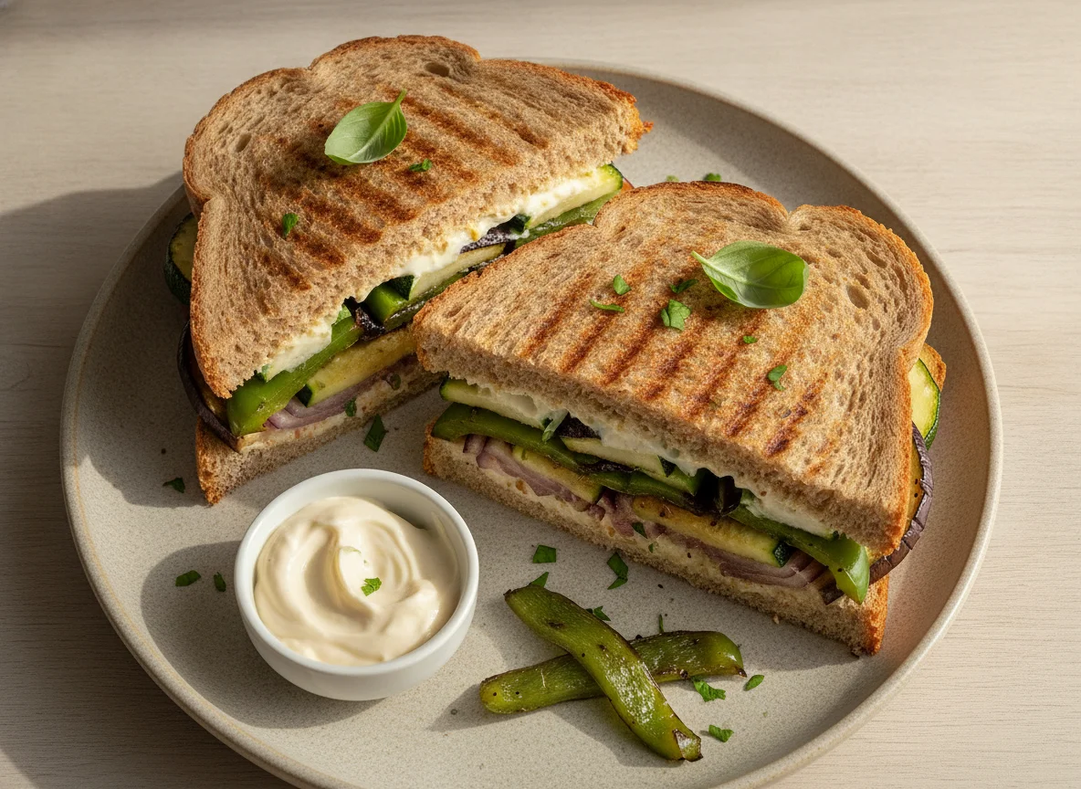 Grilled Vegetable Sandwich photo