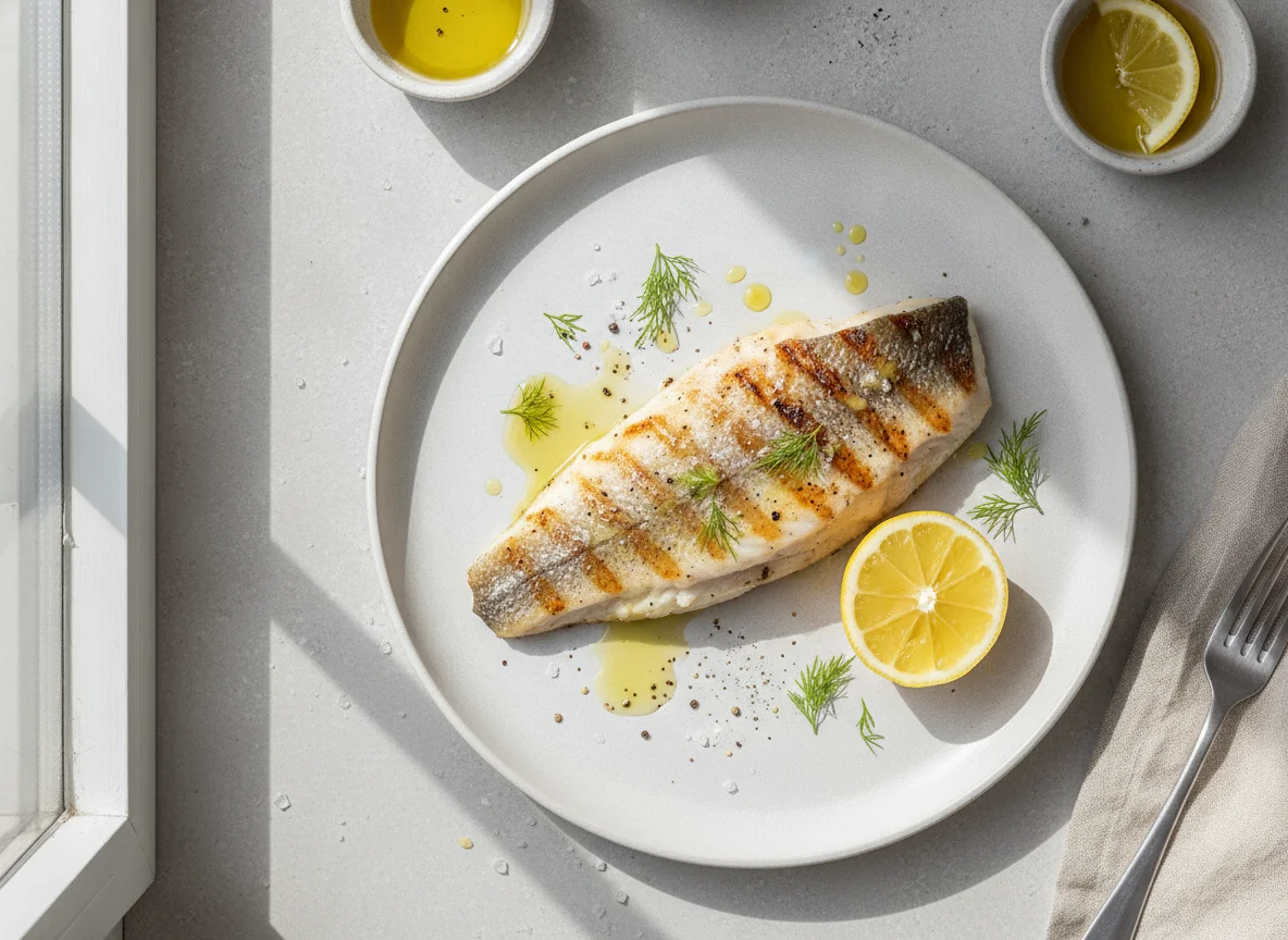 Grilled White Fish photo