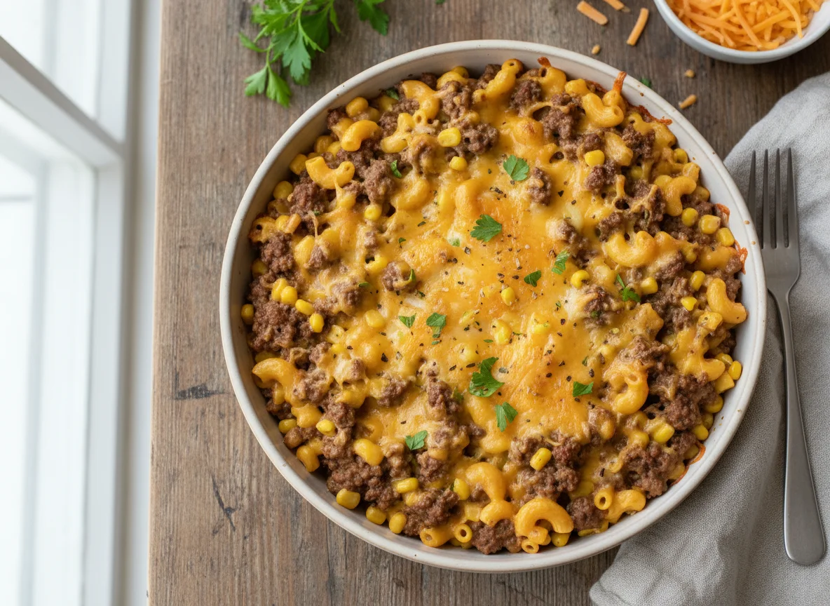Ground Beef and Corn Casserole photo
