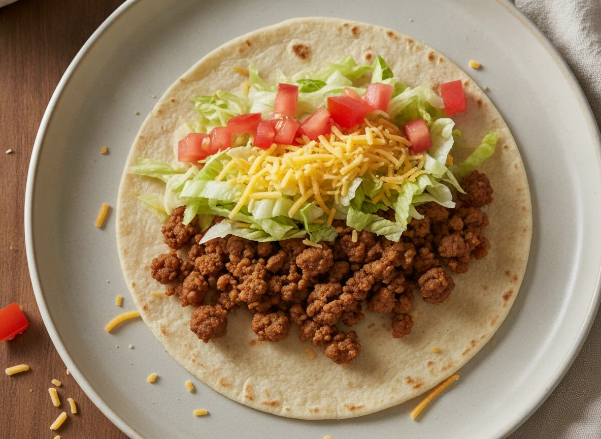 Ground Beef Soft Taco photo