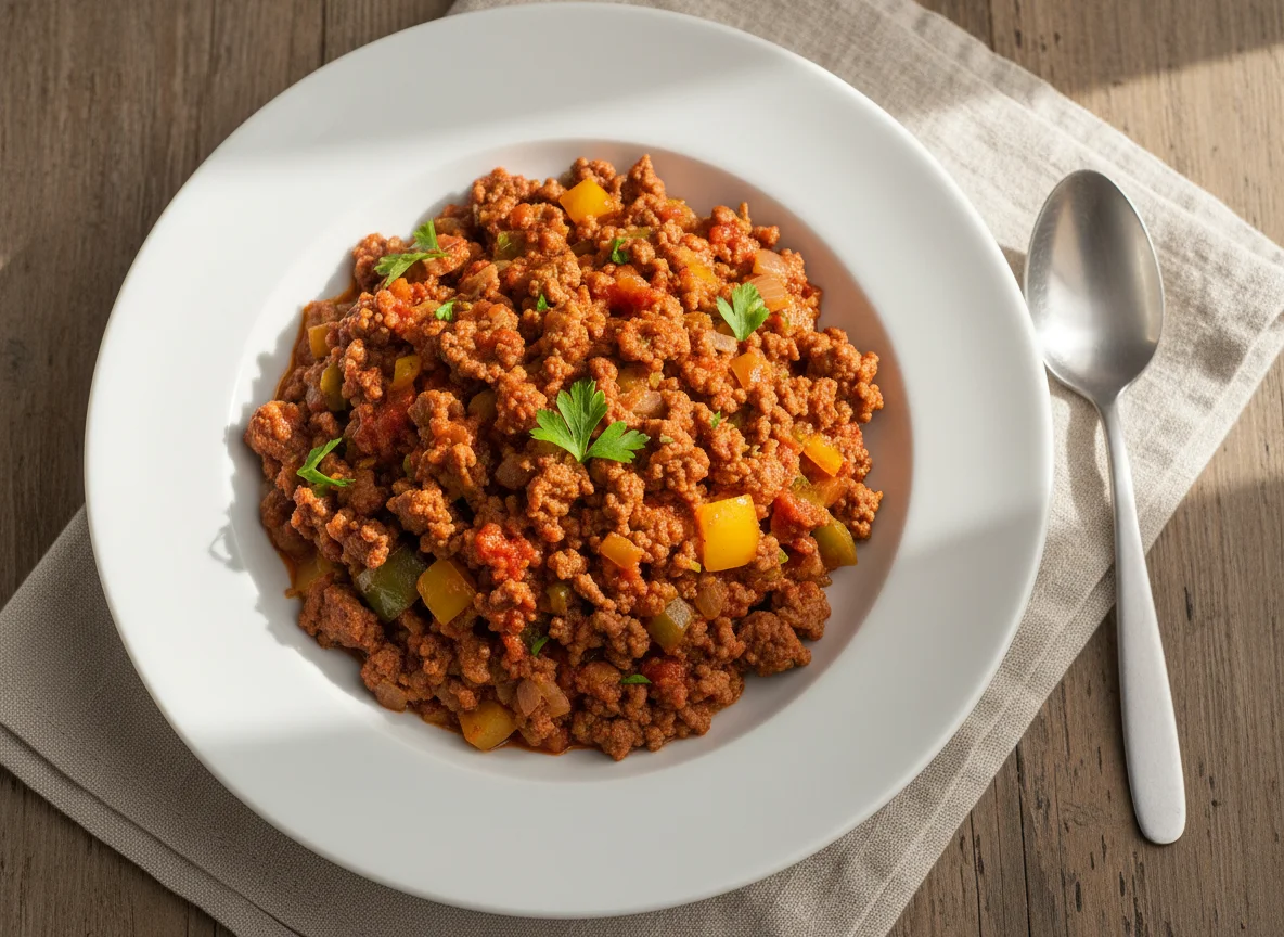 Ground Meat and Vegetable Stew photo
