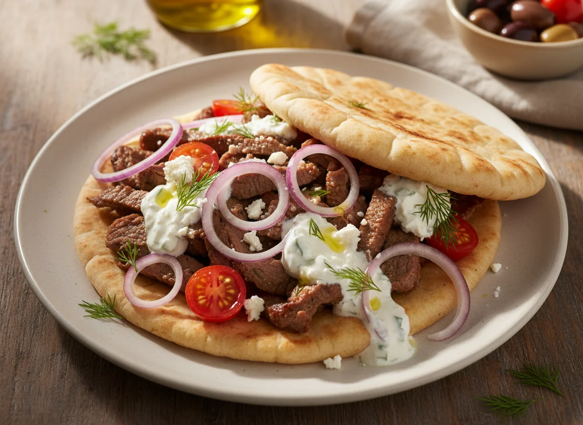 Gyros on Pita photo