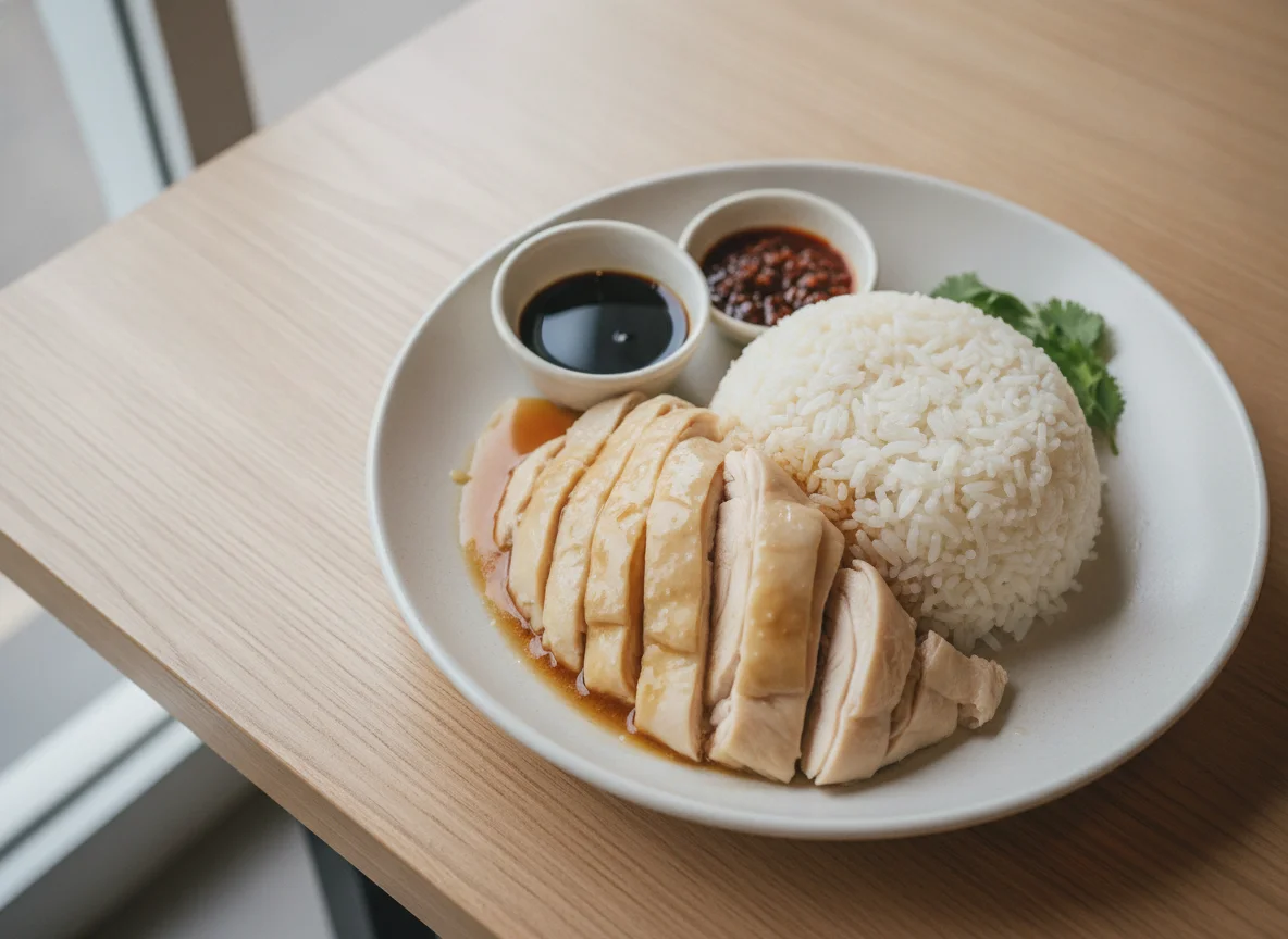 Hainanese Chicken Rice photo
