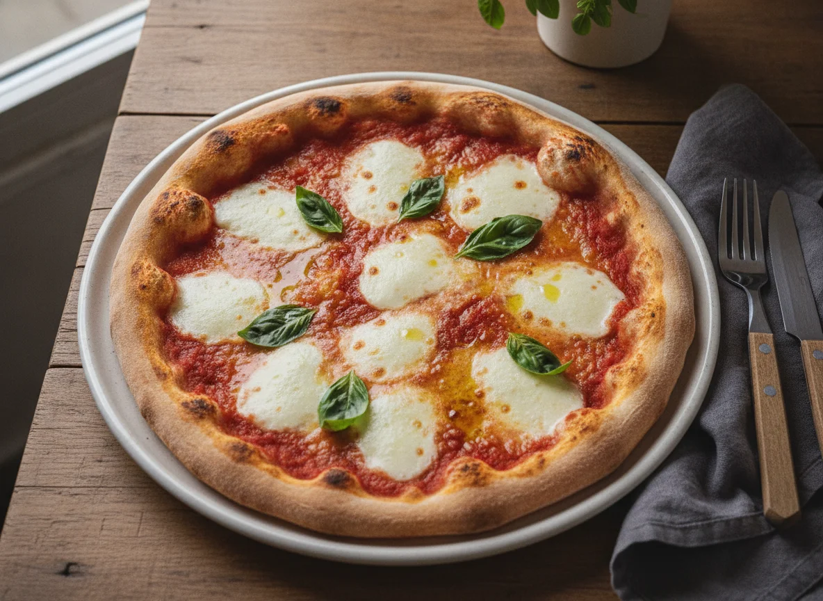 Half Margherita Pizza photo