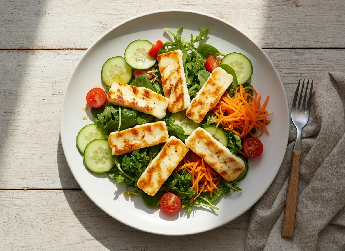 Halloumi Salad photo