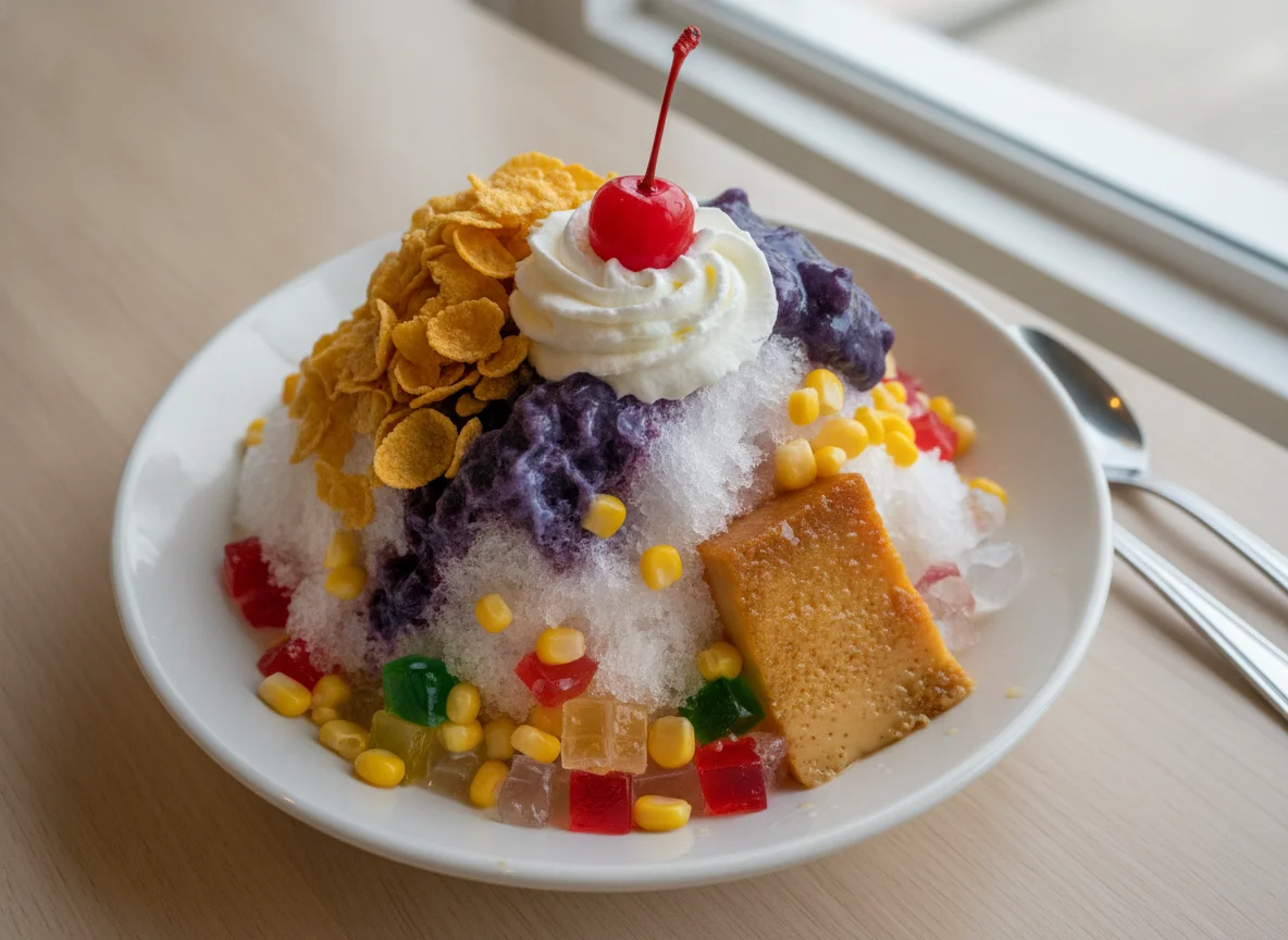 Halo-halo photo