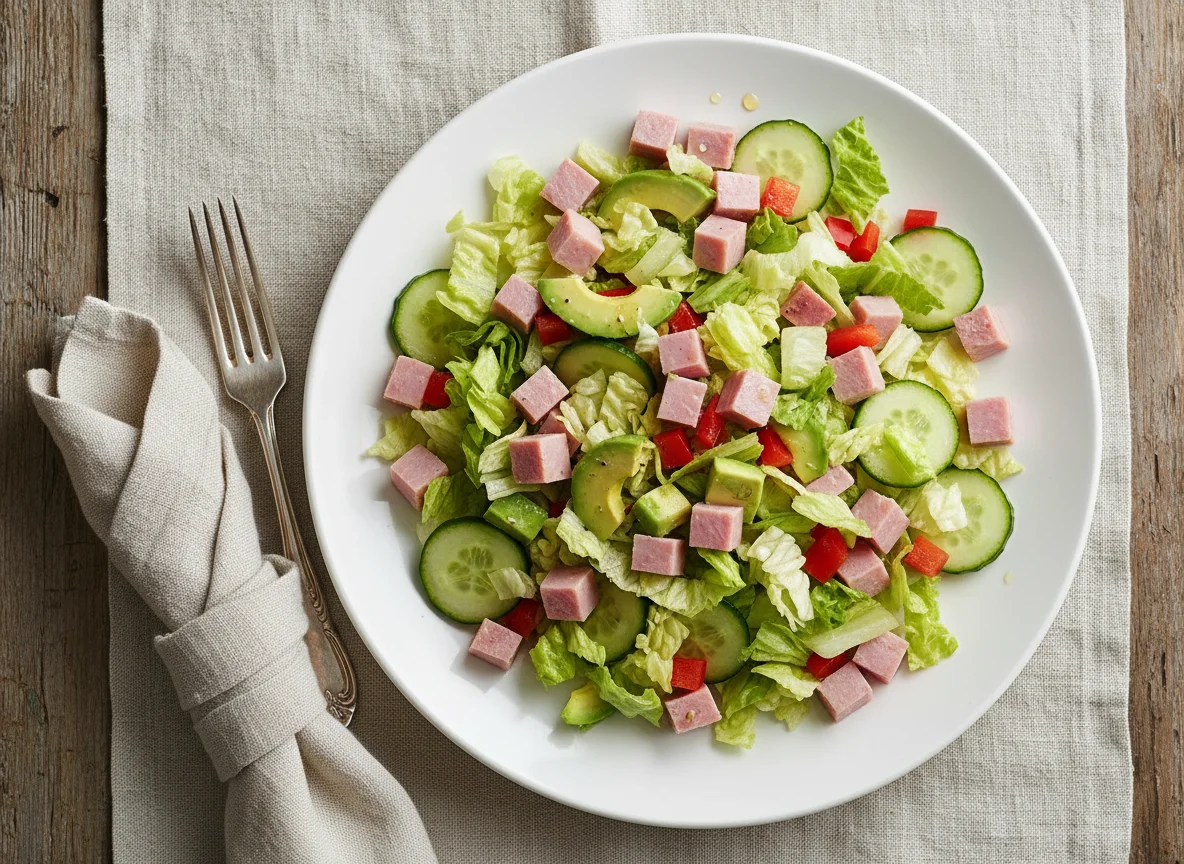 Ham and Avocado Salad photo
