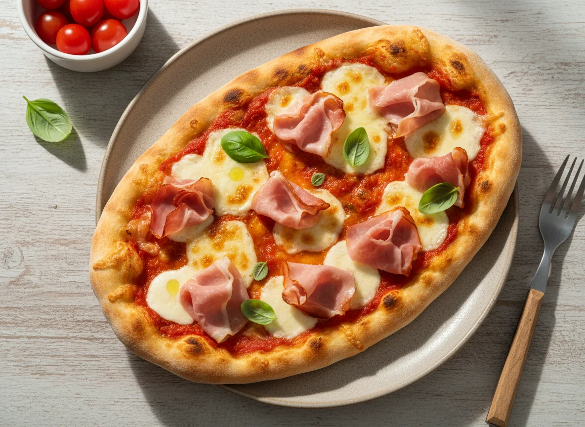 Ham and Cheese Flatbread photo